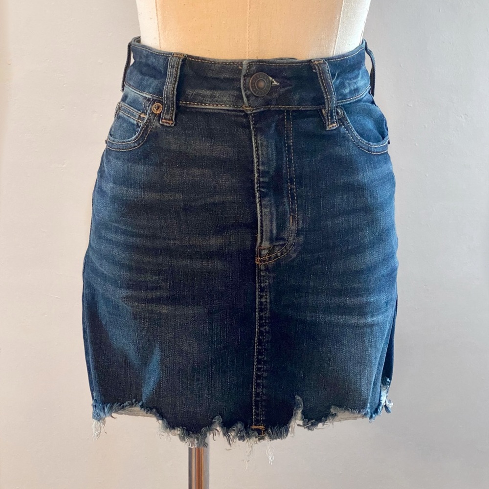 American Eagle Next Level Stretch Jean Skirt
